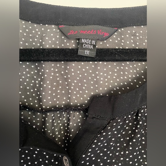 Cute women’s blouse - LEO MEETS VIRGO 1X - Picture 2 of 4